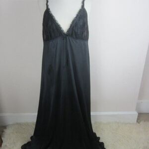 Erica Loren new york full length gownSatin Chemise with Lace